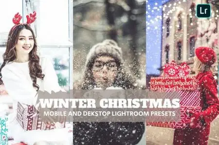 Winter Christmas Lightroom Presets Dekstop Mobile