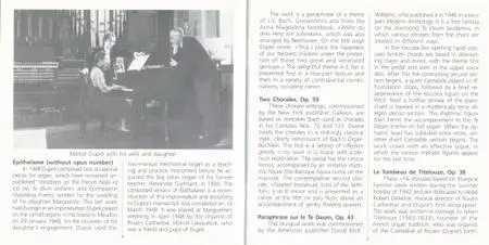 Marcel Dupre - Organ Works, Volume 2 - Ben van Oosten (2001) {MDG 316 0952-2}