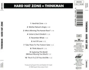 Thinkman - Hard Hat Zone (1990)