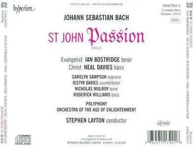 Orchestra of the Age of Enlightenment, Stephen Layton - J.S. Bach: St John Passion (2013) (Repost)