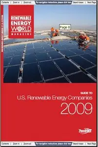  Renewable Energy World Magazine ~ Guide to U.S. Renewable Energy Companies 2009