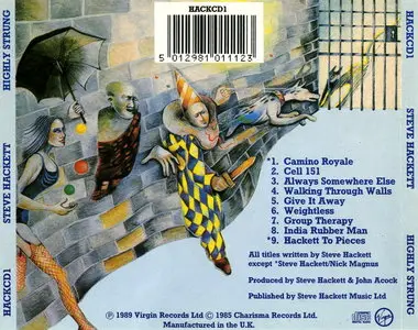 Steve Hackett - Highly Strung (1983) [Reissue 1989]