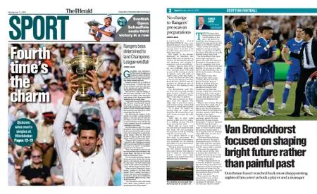 The Herald Sport (Scotland) – July 11, 2022