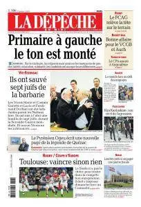 La Dépêche du Midi du Lundi 16 Janvier 2017