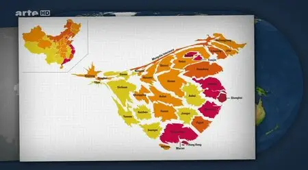 (Arte) Le dessous des cartes : La Chine change (2013)