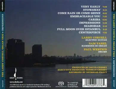 The Larry Coryell Organ Trio - Impressions: The New York Sessions (2008)