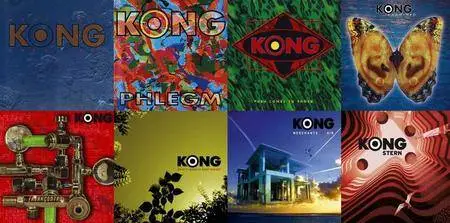 Kong - 8 Studio Albums (1990-2014)