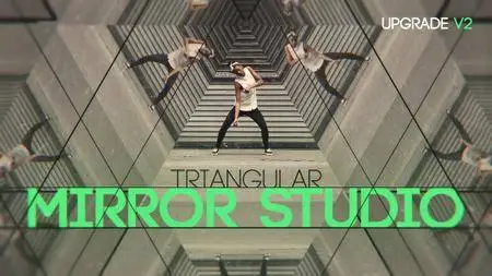 Triangular Mirror Studio - Project for After Effects (VideoHive)