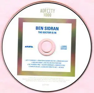 Ben Sidran - The Doctor Is In (1977) [Sony Music SICP 4907, Japan]