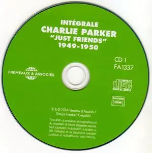 Charlie Parker - Integrale Charlie Parker, Vol. 7, "Just Friends", 1949-1950 (2014) {3CD Set Frémeaux & Associés FA1337}