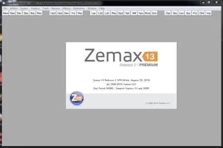 Zemax V13 R2 SP4