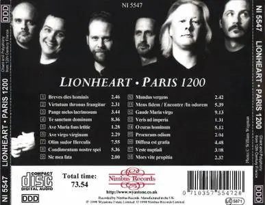 Lionheart - Paris 1200: Perotin & Leonin - Chant & Polyphony from 12th Century France (1998) [Re-Up]