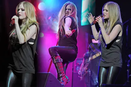Avril Lavigne - Y-100 Jingle Ball at the BankAtlantic Center in Sunrise December 10, 2011