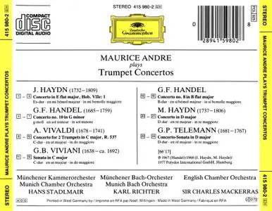 Maurice André - Trumpet Concertos (1986)