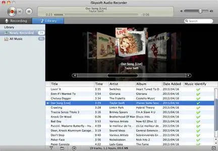 iSkysoft Audio Recorder 2.4.0 Multilangual Mac OS X