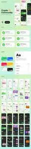 Crypto Community App UI Kit