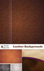 Vectors - Leather Backgrounds
