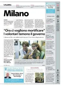 la Repubblica Milano - 23 Dicembre 2018