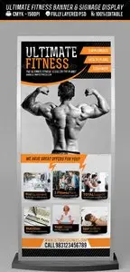 GraphicRiver Fitness Centre or Product Banner PSD Template