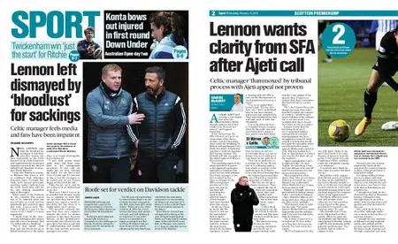 The Herald Sport (Scotland) – February 10, 2021