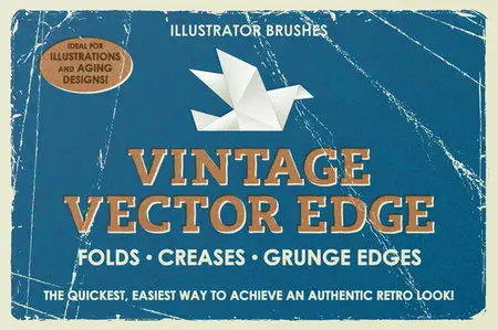 CreativeMarket - Vintage Vector Edge Brushes