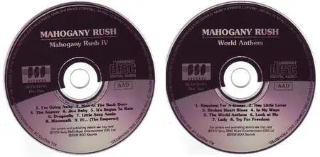 Mahogany Rush ‎– Mahogany Rush IV / World Anthem (2008) 2 CD