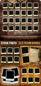 Stock Photo - Old Frameworks