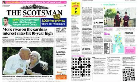The Scotsman – August 03, 2018