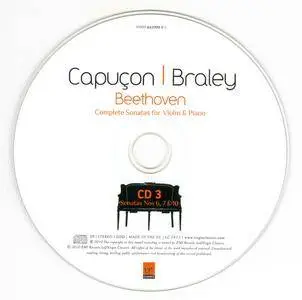 Beethoven - Complete Sonatas For Violin & Piano - Renaud Capucon & Frank Braley (2010) {3CD Virgin Classics 50999 642001}