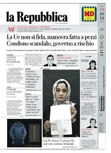 la Repubblica - 19 Ottobre 2018