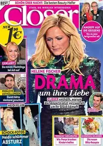 Closer Magazin Nr.43 vom 14 Oktober 2015 / Deutsch