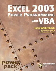 Excel 2003 Power Programming with VBA (Excel Power Programming With Vba) 