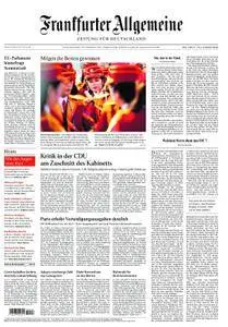 Frankfurter Allgemeine Zeitung F.A.Z. mit Rhein-Main Zeitung - 09. Februar 2018