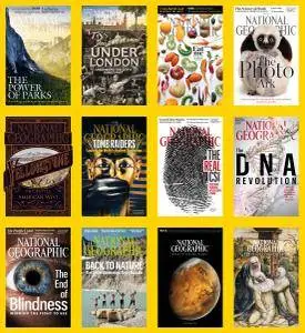 National Geographic USA - 2016 Full Year Issues Collection