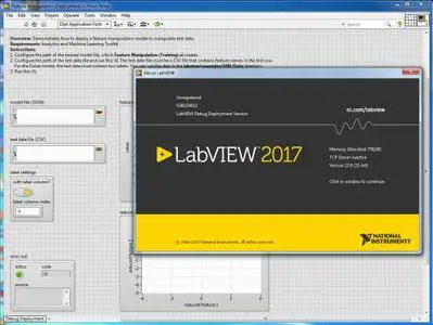 LabVIEW 2017 Analytics and Machine Learning Toolkit