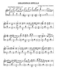 Grandpa's Spells - Jelly Roll Morton (Piano Solo)