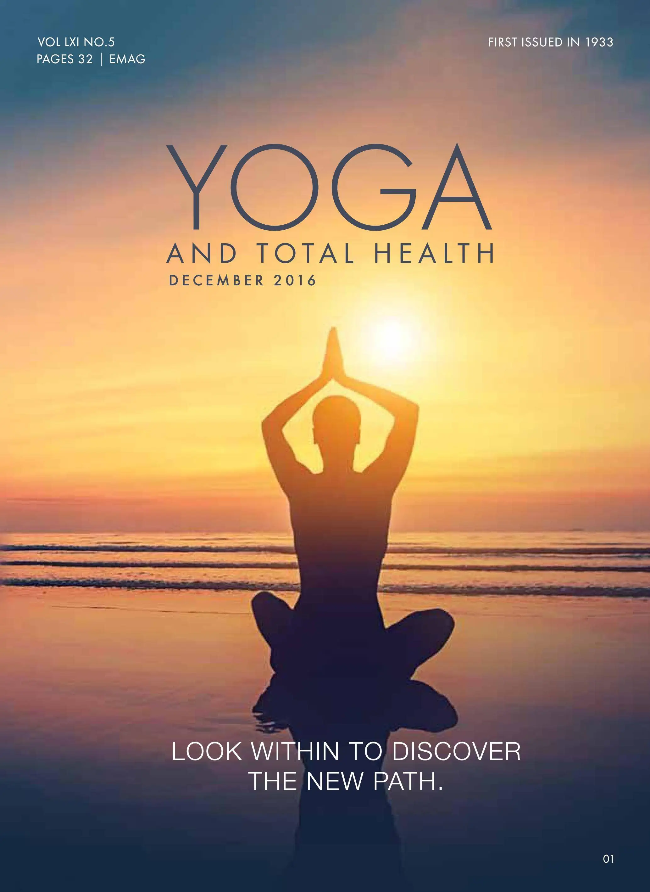 Yoga and Total Health - December 2016