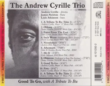 Andrew Cyrille Trio - Good To Go, with A Tribute To Bu (1997)