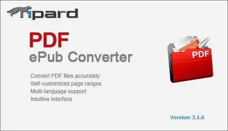 Tipard PDF ePub Converter 3.1.6 Multilingual