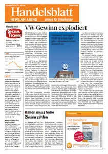 Handelsblatt News am Abend vom 28.07.2011