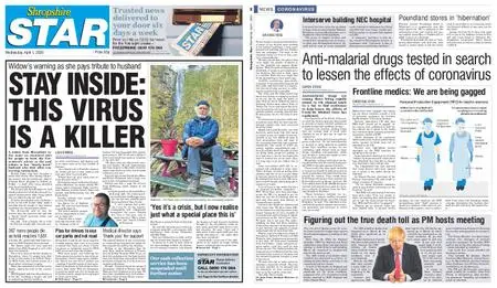 Shropshire Star Shrewsbury Edition – April 01, 2020