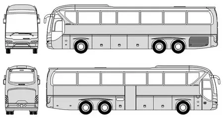 Neoplan Outline in CorelDRAW                   