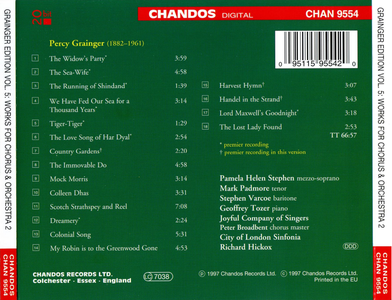 The Grainger Edition, Volume 5 - Works for Chorus and Orchestra 2 (1997)