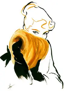 Fashion Illustrations by Rene Gruau