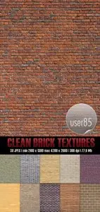 Clean Brick Textures