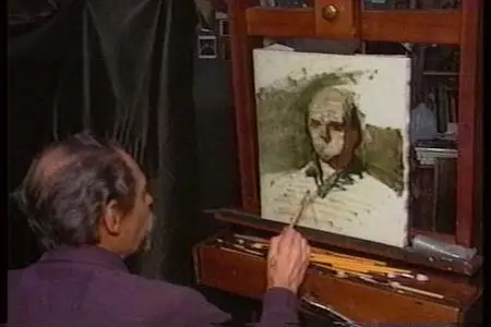 David A. Leffel - Painting The Portrait, Lewis