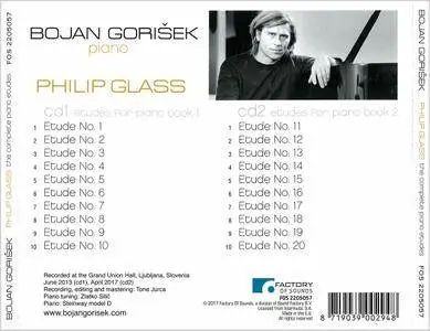 Bojan Gorisek - Philip Glass: The Complete Piano Etudes (2017) 2CDs
