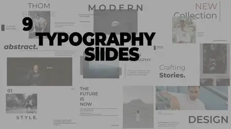 Typography Slides | AE 51820690