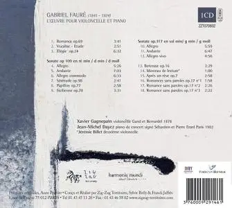 Xavier Gagnepain, Jean-Michel Dayez - Fauré: L'Œuvre pour violoncelle & piano (2007)