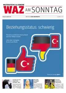 WAZ Westdeutsche Allgemeine Zeitung Sonntagsausgabe - 30. September 2018